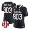 Cock Gang Jersey 803 Carolina 1980 Throwback Rebrand 2026 Stitched Black
