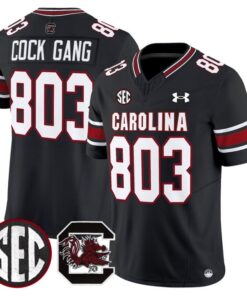 Cock Gang Jersey #803 South Carolina Gamecocks 2025 Stitched