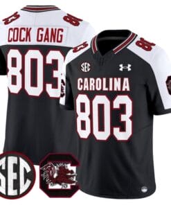 Cock Gang Jersey 803 South Carolina Gamecocks 2025 Stitched Black Alternate 34a54219 d468 476e 896c b53d22613efd