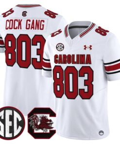 Alternative view of Cock Gang Jersey #803 South Carolina Gamecocks 2025 Stitched