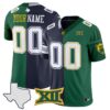 CowboysBearsCollegeFootballSplitVaporLimitedCustomJerseyStitched