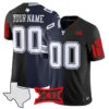 CowboysTexasTechCollegeFootballSplitVaporLimitedCustomJerseyStitched