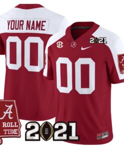 Custom Alabama Crimson Tide Jersey 2021 CFP Championship Alabama Map Crimson Alter 786a05a3 538b 4608 86e8 dbbe36fd9f1a