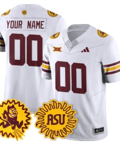 Custom Arizona State Sun Devils Jersey 1975 Throwback Uniform Stitched White 0619124e 3ad9 4d05 b773 cda95dccc9a7