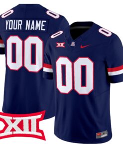 Custom Arizona Wildcats Jersey Name Number 2025 Vapor Limited Stitched Navy