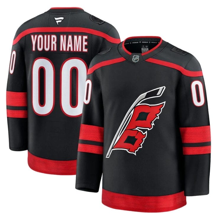 Custom Carolina Hurricanes Jersey Name, Number 2025 - 26 Premium Stitched - Image 2