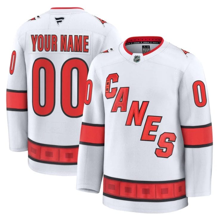 Custom Carolina Hurricanes Jersey Name, Number 2025 - 26 Premium Stitched - Image 4