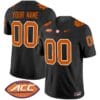 Custom Clemson Tigers Jersey Name Number 2025 Vapor Limited Stitched Black