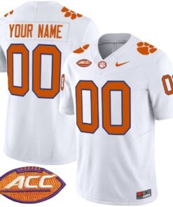 Alternative view of Custom Clemson Tigers Jersey Name, Number 2025 Vapor Limited Stitched