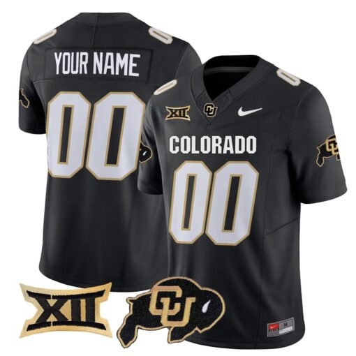 Custom Colorado Buffaloes Jersey 2025 Vapor Limited Stitched