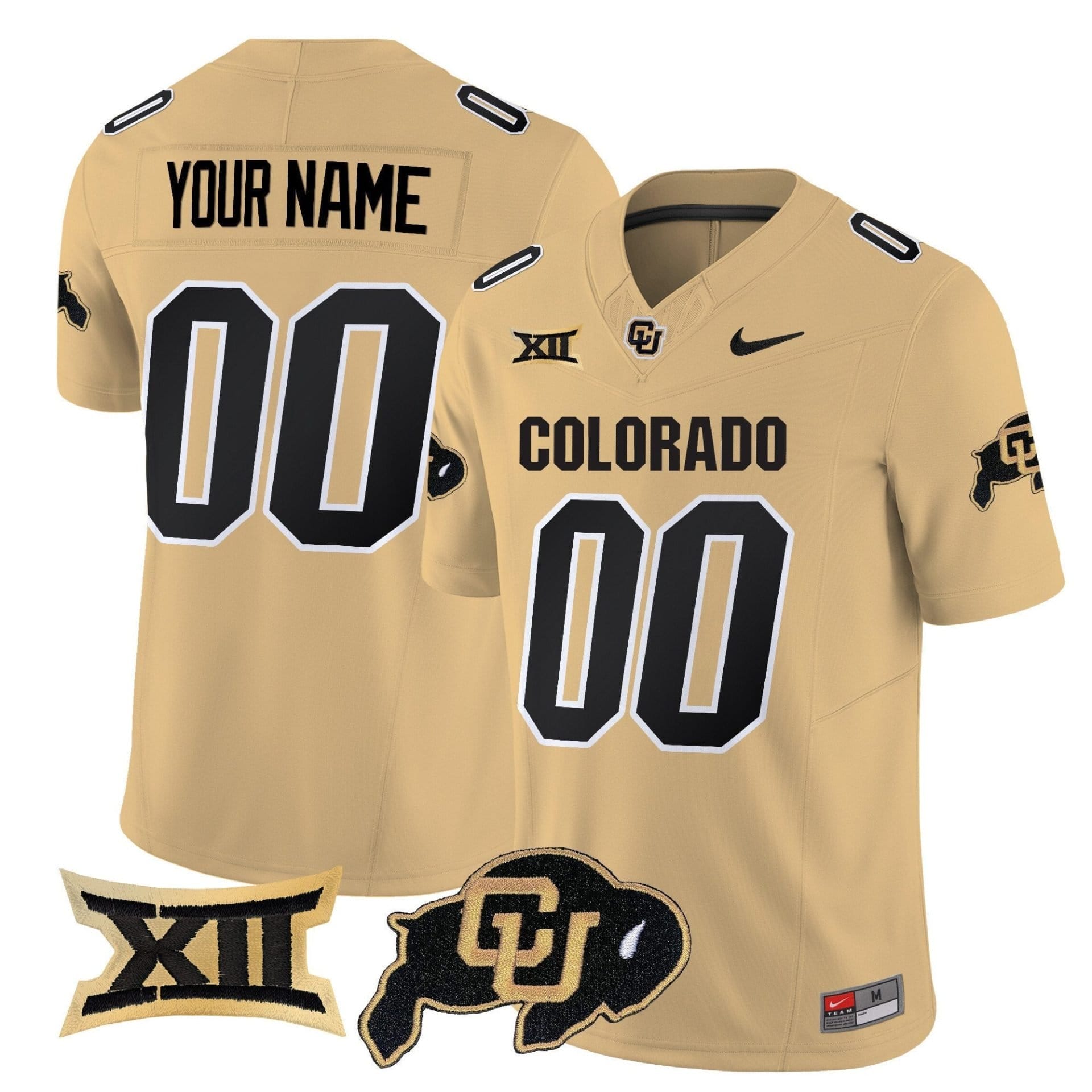 Custom Colorado Buffaloes Jersey 2025 Vapor Limited Stitched - Image 3