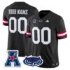 Custom Florida Atlantic Owls Jersey Name Number 2025 All Stitched Black