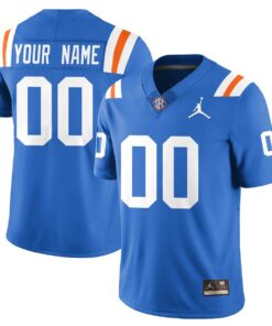 Custom Florida Gators Jersey Bring Back 1960s Throwback Stitched Blue 984d399d a85e 4b7c 9339 1a38546c584d