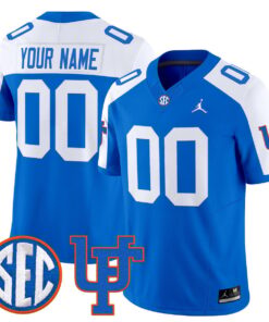 Custom Florida Gators Jersey Name Number 1960s Throwback Vapor Limited Royal Alter a74b7b83 c5f6 44df b9c0 708705dfeccd