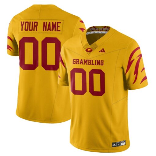 Custom Grambling State Football Jersey 2025 Special Stitched - Image 2