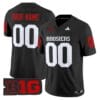 Custom Indiana Hoosiers Jersey Name Number 2025 Limited Stitched Black