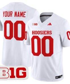 Alternative view of Custom Indiana Hoosiers Jersey Name, Number 2025 Limited Stitched