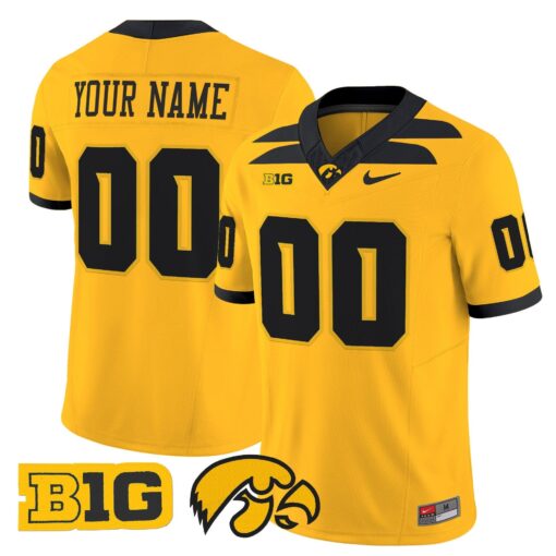 Custom Iowa Hawkeyes Jersey Name, Number  2025 Limited Stitched - Image 5