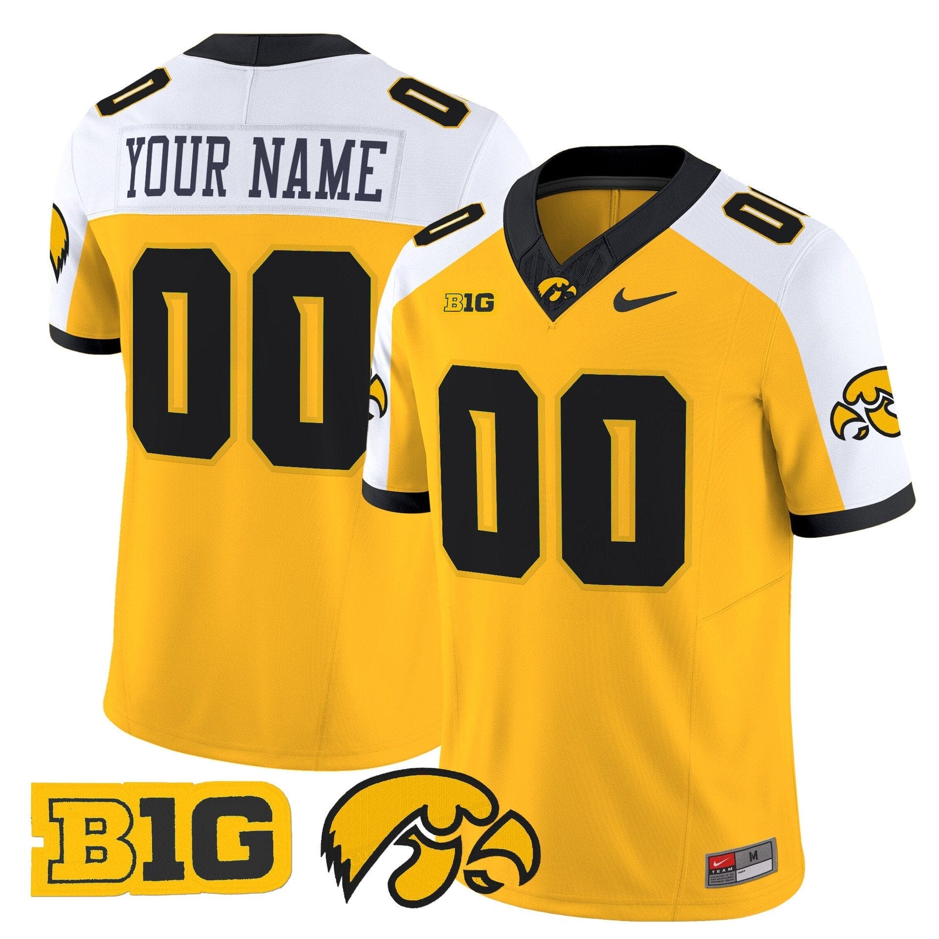 Custom Iowa Hawkeyes Jersey Name, Number 2025 Limited Stitched - Image 4