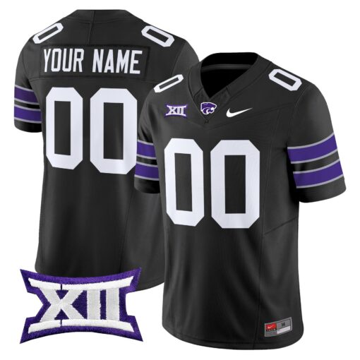 Custom Kansas State Wildcats Jersey Name, Number 2025 Limited Stitched
