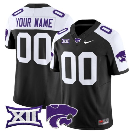 Custom Kansas State Wildcats Jersey Name, Number 2025 Limited Stitched - Image 3
