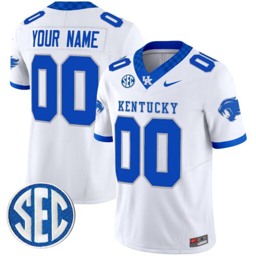 Custom Kentucky Wildcats Jersey Name, Number 2025 Limited Stitched - Image 2