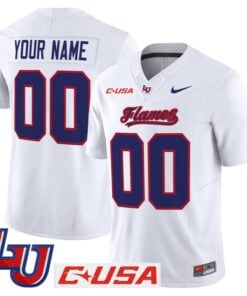 Custom Liberty Flames Jersey Name, Number 2025 Vapor Limited Stitched