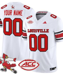 Custom Louisville Cardinals Jersey 1980s Throwback Vapor Limited Stitched White 10145b01 cf85 4376 ab97 3efba93cceee