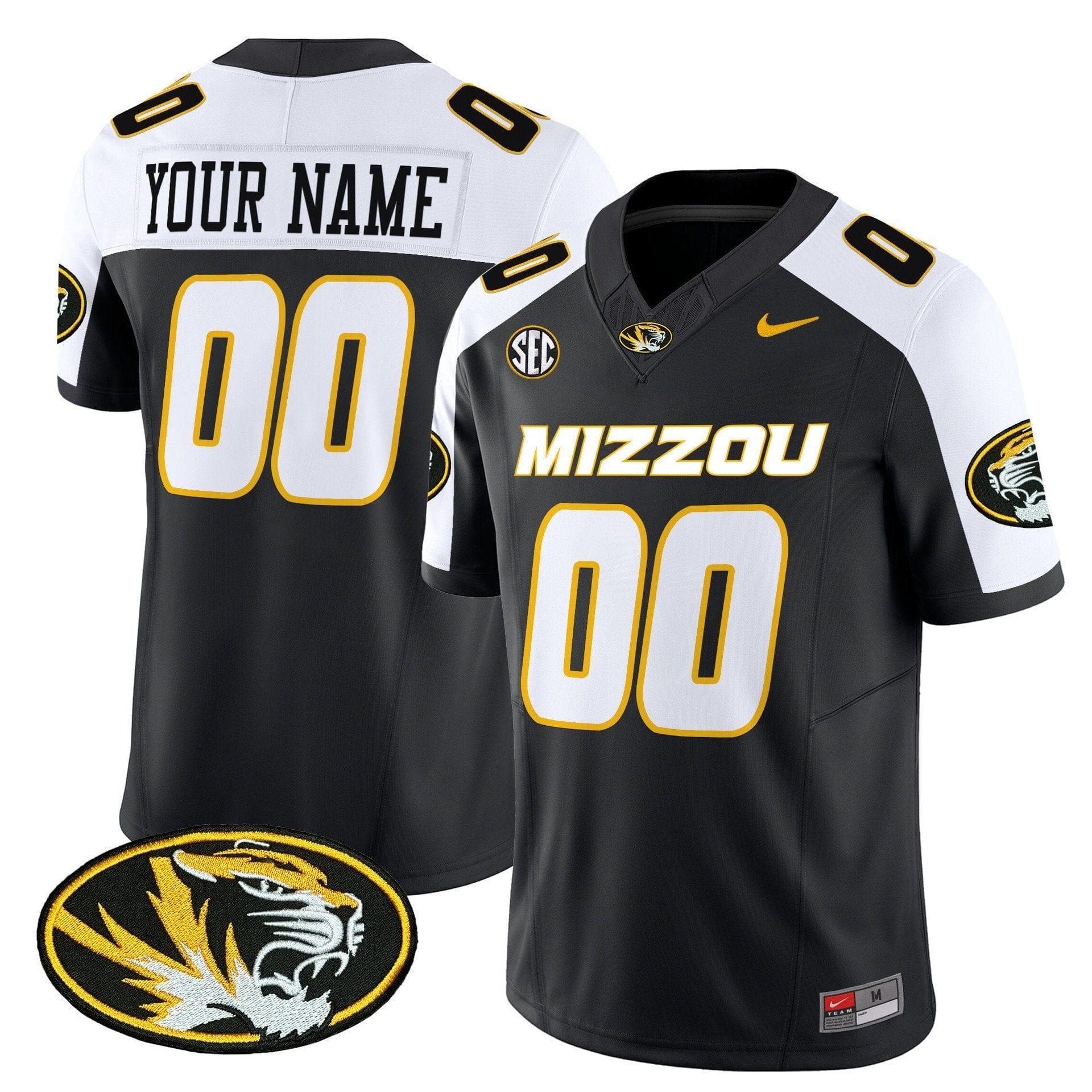 Custom Missouri Tigers Jersey Name, Number 2025 Vapor Limited Stitched - Image 3