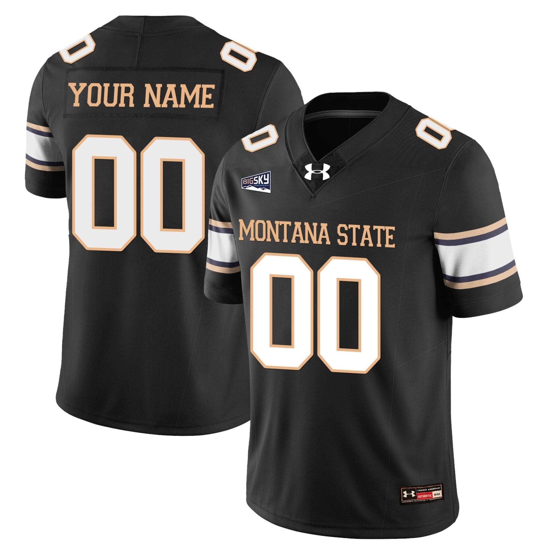 Custom Montana State Bobcat Jersey Name, Number Football 2025 Stitched
