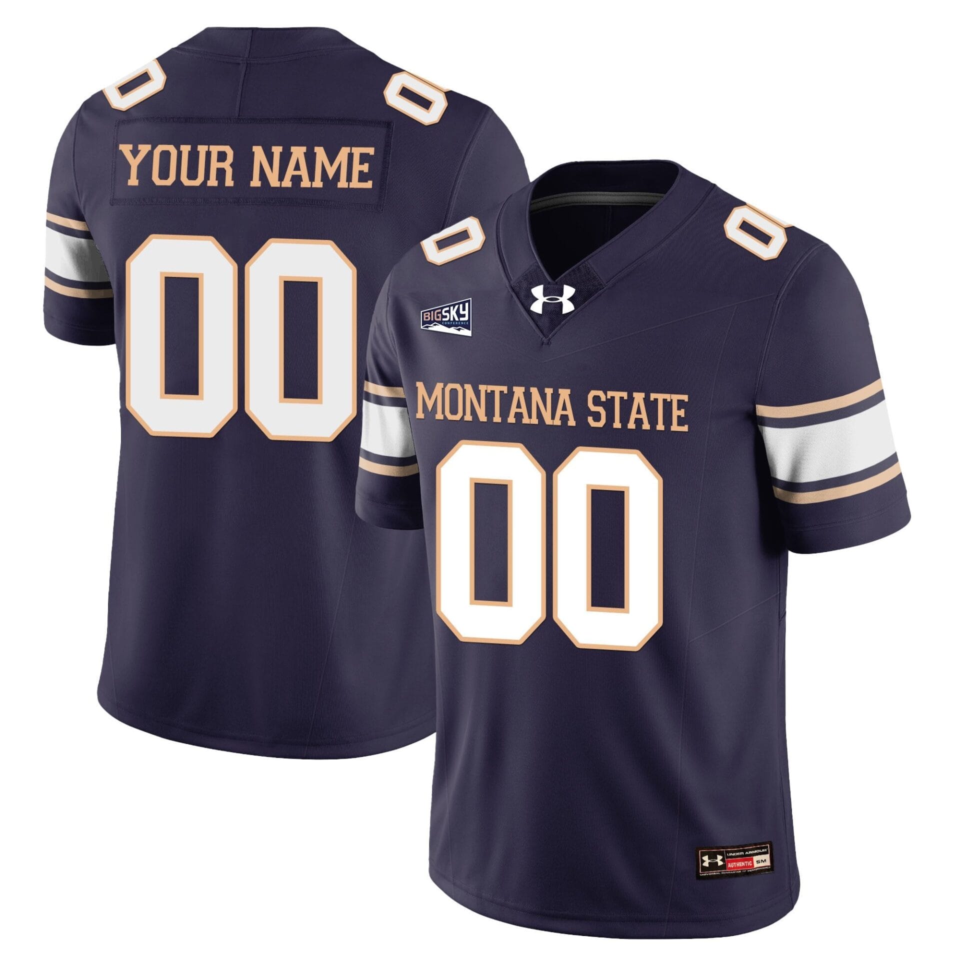Custom Montana State Bobcat Jersey Name, Number Football 2025 Stitched - Image 3