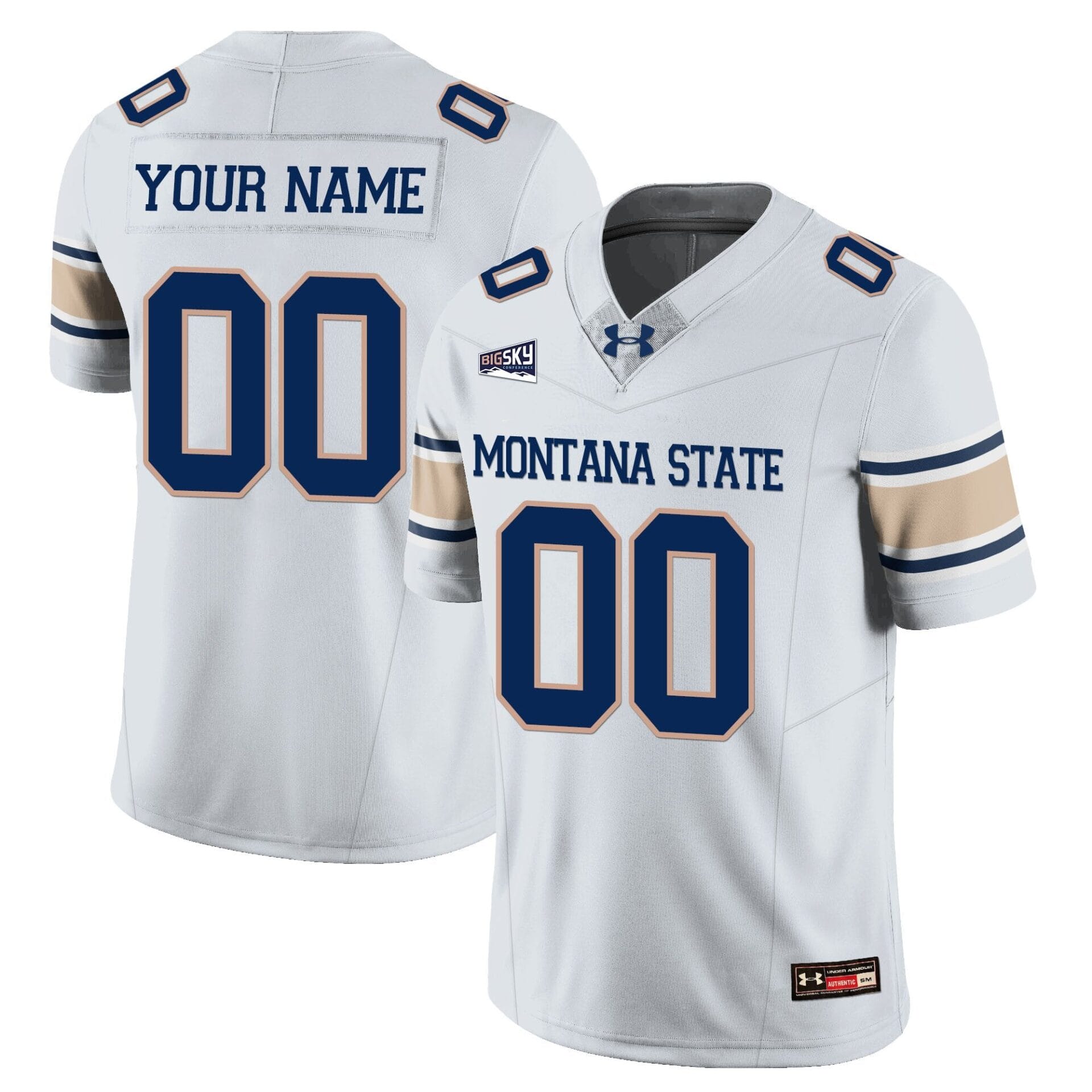 Custom Montana State Bobcat Jersey Name, Number Football 2025 Stitched - Image 2