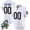 Custom Notre Dame Jersey Name Number 2025 Gridiron Leprechaun Edition White