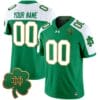 Custom Notre Dame Jersey Stitched Green Alter