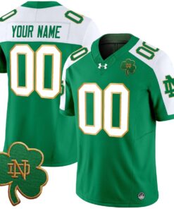 Custom Notre Dame Jersey Name, Number 2025 Vapor Limited V3 Stitched