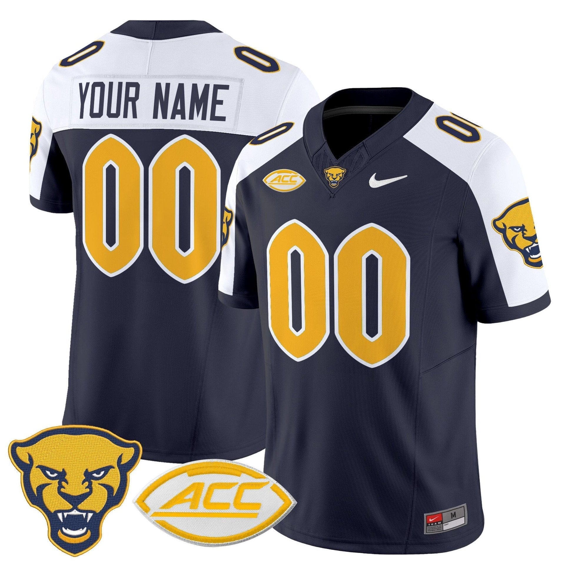 Custom Pittsburgh Panthers Jersey Name, Number 2025 Limited Stitched - Image 3