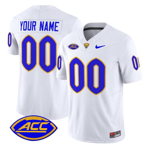 Custom Pittsburgh Panthers Jersey Name, Number 2025 Limited Stitched