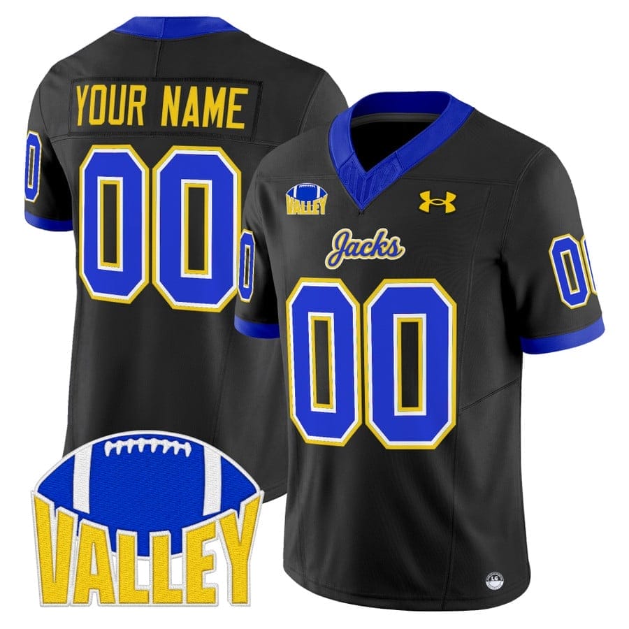 Custom South Dakota State Jersey Name, Number Jackrabbits 2025 Stitched