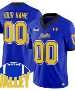 Custom South Dakota State Jersey Name Number Jackrabbits 2025 Stitched Blue 46c75dc8 7628 46b2 a7b9 7bc56baef9c1