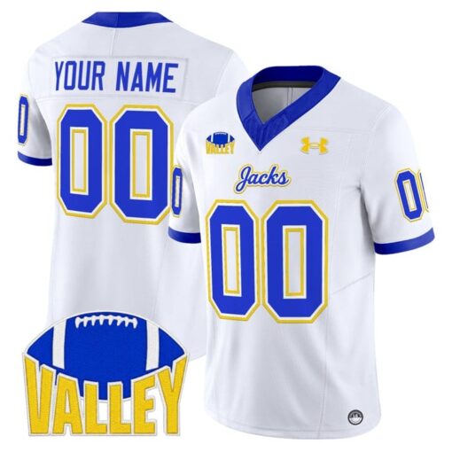 Custom South Dakota State Jersey Name, Number Jackrabbits 2025 Stitched - Image 2