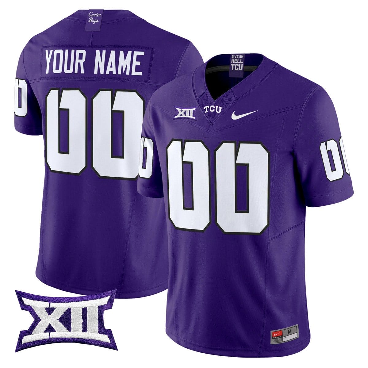 Custom TCU Horned Frogs Jersey Name, Number 2025 Limited Stitched - Image 5