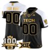 Custom Texas Tech Red Raiders Jersey 2025 100th Anniversary Stitched Alternate
