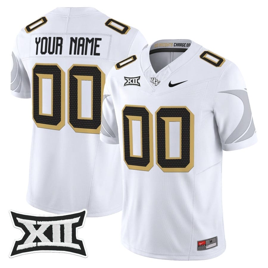 Custom UCF Knights Jersey Name, Number 2025 Vapor Limited Stitched - Image 2