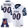 Custom UTSA Roadrunners Jersey 2025 Vapor Limited V2 Stitched White