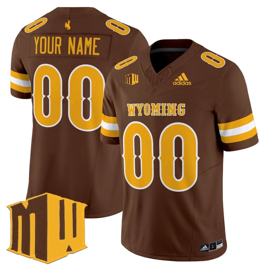 Custom Wyoming Cowboys Jersey Name, Number 2025 Vapor Limited Stitched - Image 3