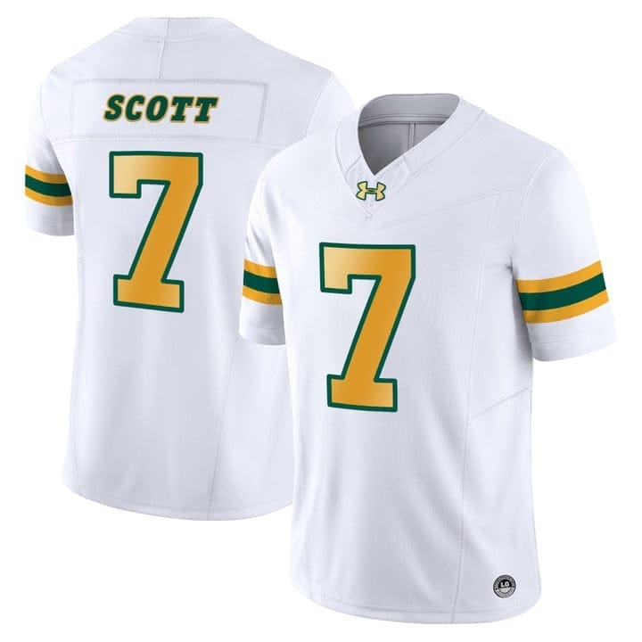 DJ Scott Jersey #7 North Dakota State Bison Vapor Limited Stitched - Image 2