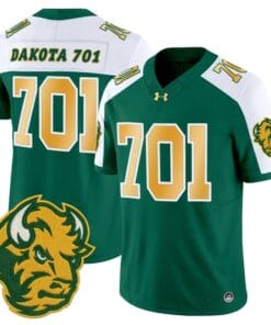 Dakota Jersey 701 North Dakota State Bison Vapor Limited Stitched Green Alter bf0d1f4f 2762 4e0c becf 88f40434e45d