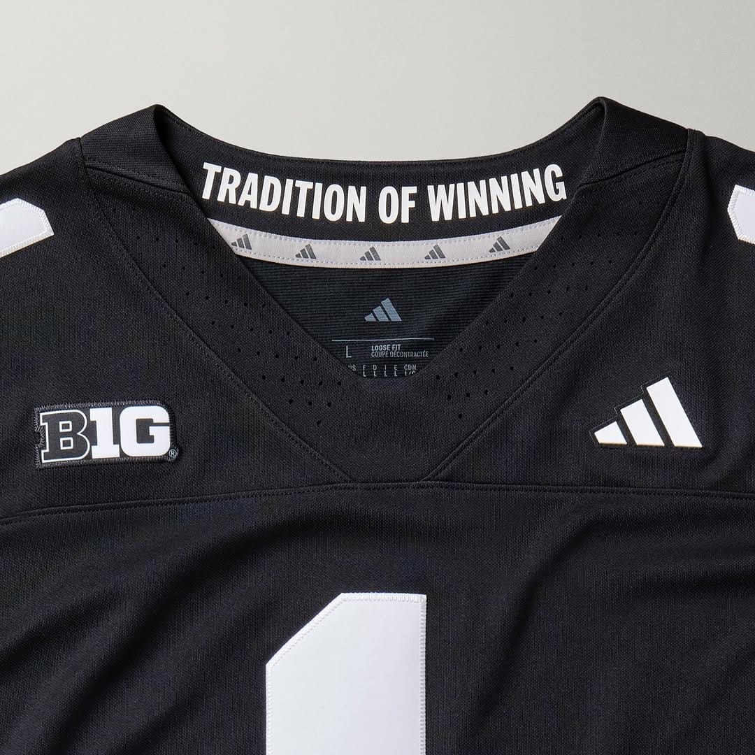 Nebraska Football 2025 "Blackout" Jersey - All Stitched - Image 2