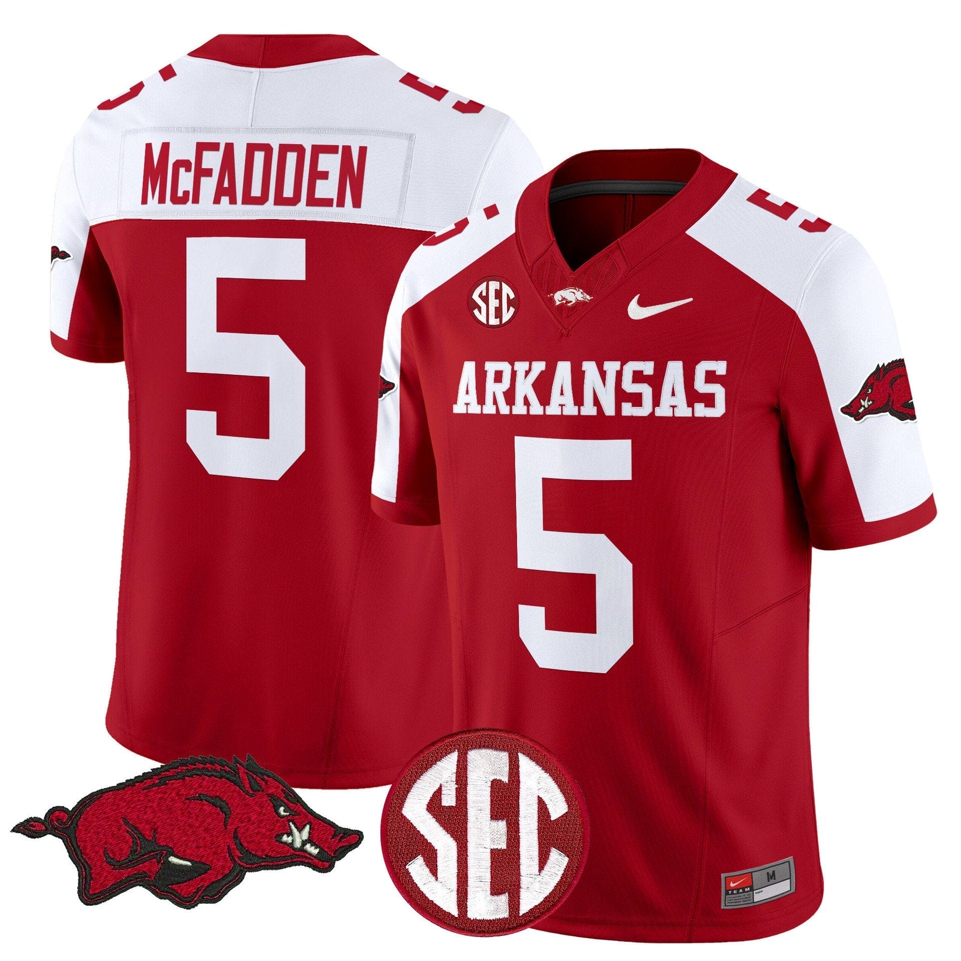 Darren McFadden Jersey #5 Arkansas Razorbacks Limited Stitched - Image 4