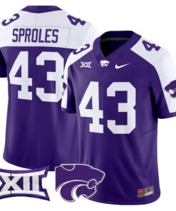 Darren Sproles Jersey 43 Kansas Purple Alter